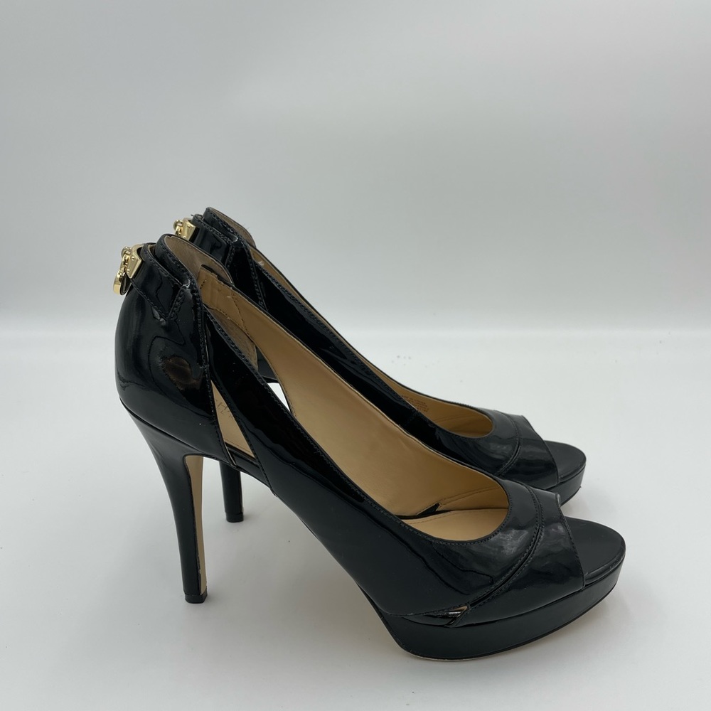Michael Kor’s Women’s Black Patent Leather Heels